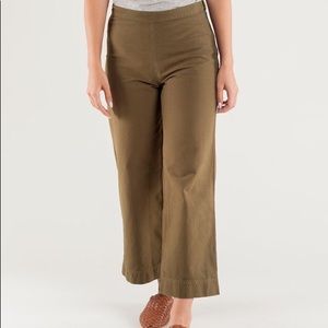 Ali Golden Twill Pant Olive